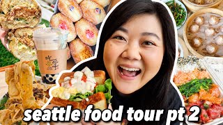 What to Eat in SEATTLE! Seattle Food Tour Part 2 2023