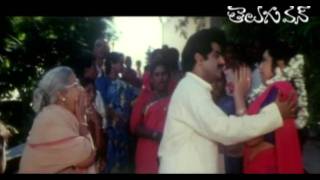 BalaKrishna - Meena - Brahmanandam - Comedy Scene - Muddula Mogudu
