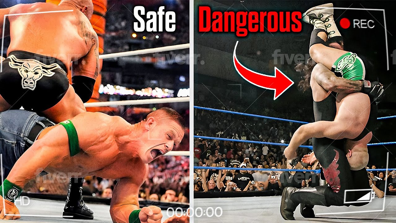 9 Minutes Of The MOST DANGEROUS Wrestling Moves EVER YouTube