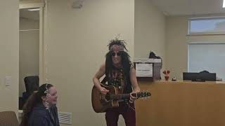 Kaila gets a Birthday Singing Telegram!