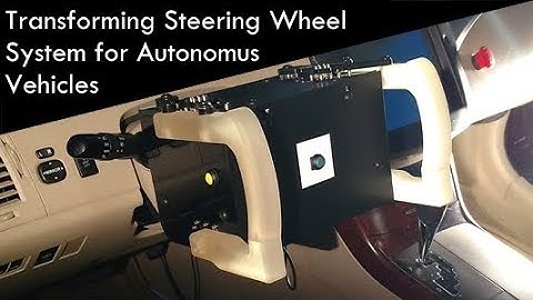 Transforming Steering Wheel System for Autonomous Vehicles