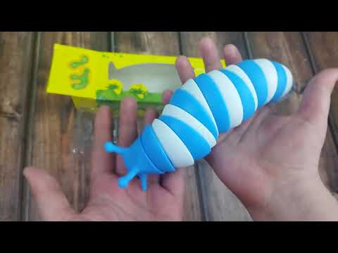 Слизняк антистресс #finger #slug #fingerslug