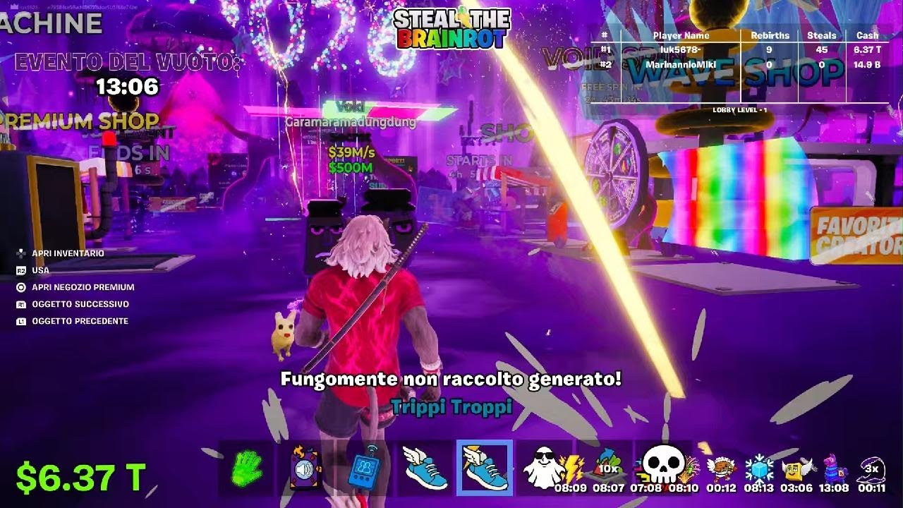 Fortnite steal a brainrot