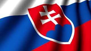 [10 Hours] Slovakia Flag Waving - Video & Audio - Waving Flags screenshot 3