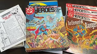 lot Heroes and Heroines Comics Book Role Playing Game N° 1 & 2 Excel
