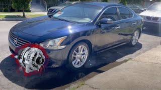 2011 Nissam Maxima Alternator Removal (Without Moving AC Compressor)