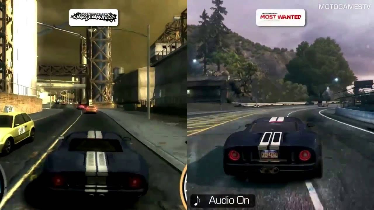 Need For Speed: Most Wanted 2005 vs Most Wanted 2012 