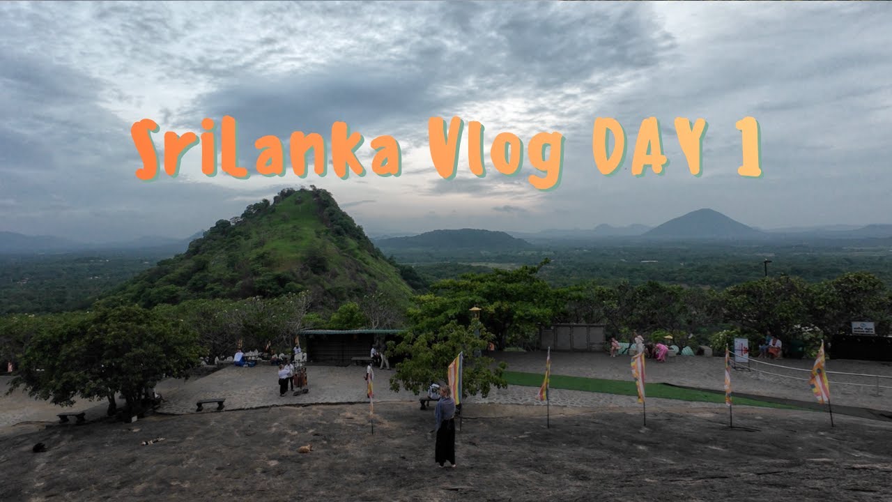 Arriving in Sri Lanka 🇱🇰 | Day 1 Travel Vlog & Cave Rock Temple Visit