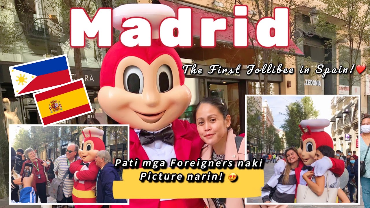 Jollibee Madrid Spain | Opening | The First Jollibee in  Spain!🇪🇸 | 🇵🇭❤️❤️