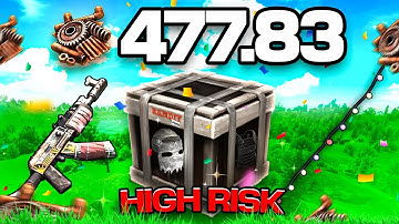 I ONLY UNBOXED HIGH RISK CASES ON BANDIT CAMP - RUST GAMBLING