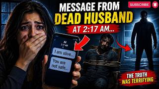 She Got a Message From Her Dead Husband at 2:17 AM… The Truth Was Terrifying