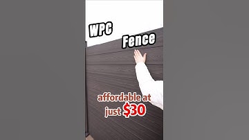 Wpc fence #wpcflooring #wood #wpc #diy #wpvc #installation #woodworking #wpcpanel #woodwork