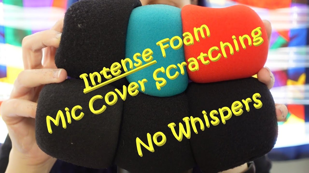 ASMR Intense Mic Cover Scratching - 6 Different Covers & No Whispers ...