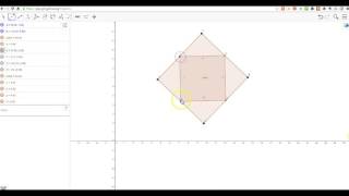 Geogebra - Squares in Squares - Geometric Sequences