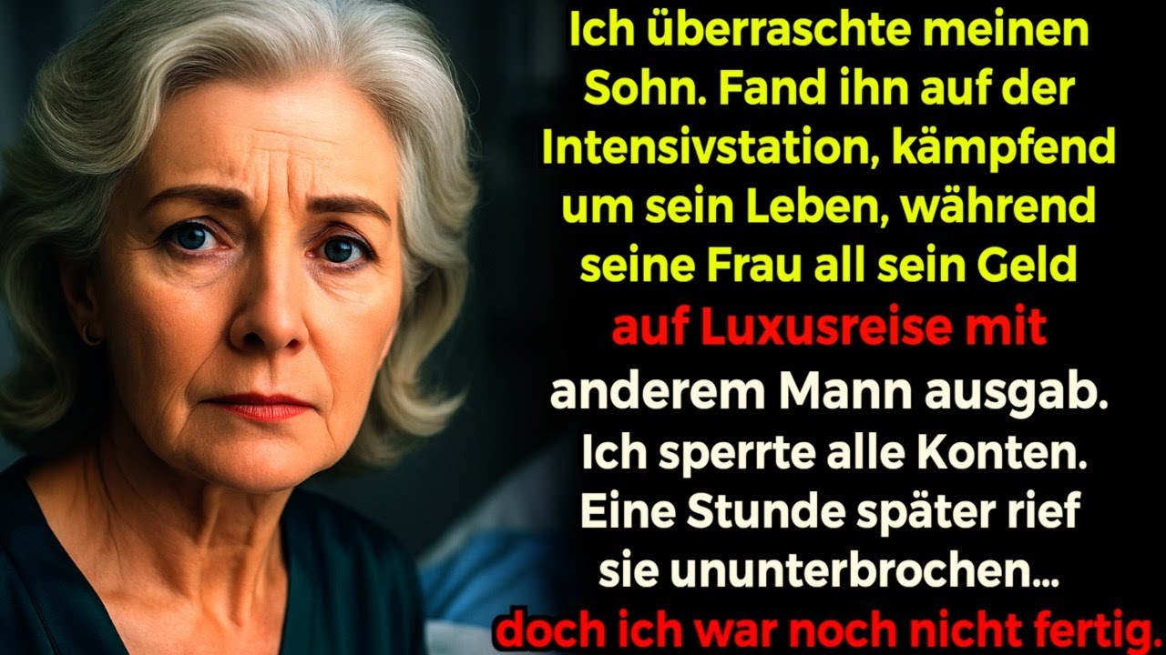 Ich besuchte Meinen Sohn Unangekündigt und Fand ihn Allein im Krankenhaus Um Sein Leben Kämpfend…