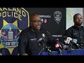 Raw: Oakland police chief talks about investigation into murder of toddler