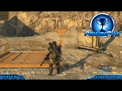 Metal Gear Solid V: The Phantom Pain - All Invoice Locations Afghanistan (Fast Travel Points)