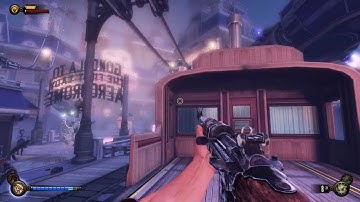 Bioshock Infinite 1999 Mode - Walkthrough Part 8 (No Deaths) HD