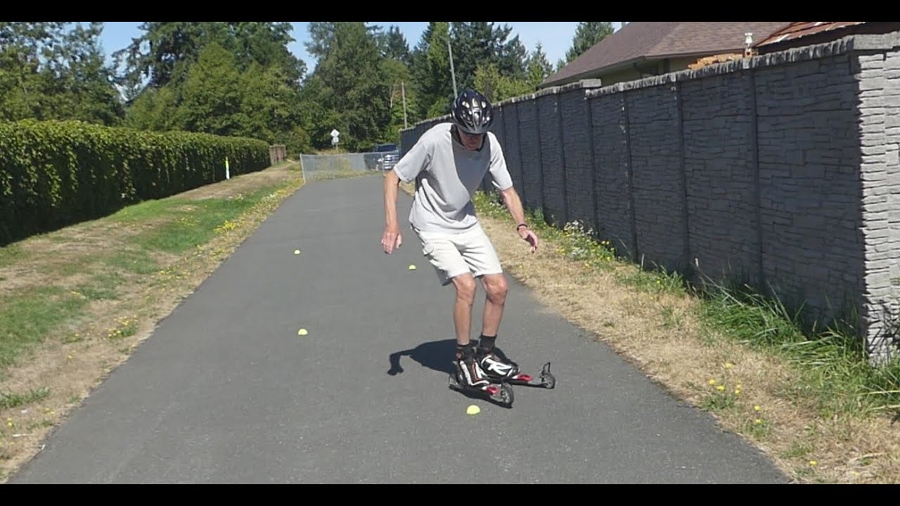 Off season cross country ski drills to improve your balance and reaction time