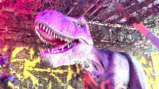 Dinosaur Adventure Safari Jeep Ride POV - Crealy Theme Park Home of Sooty Land!