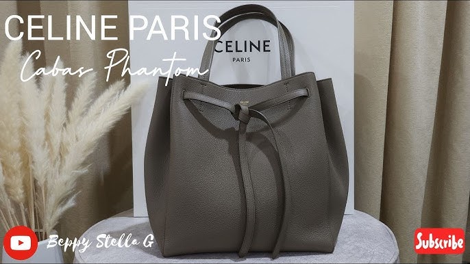 UNBOXING My New Celine Cabas Phantom Tote. First Impressions. My First Celine  Bag! — Simple Casual Chic