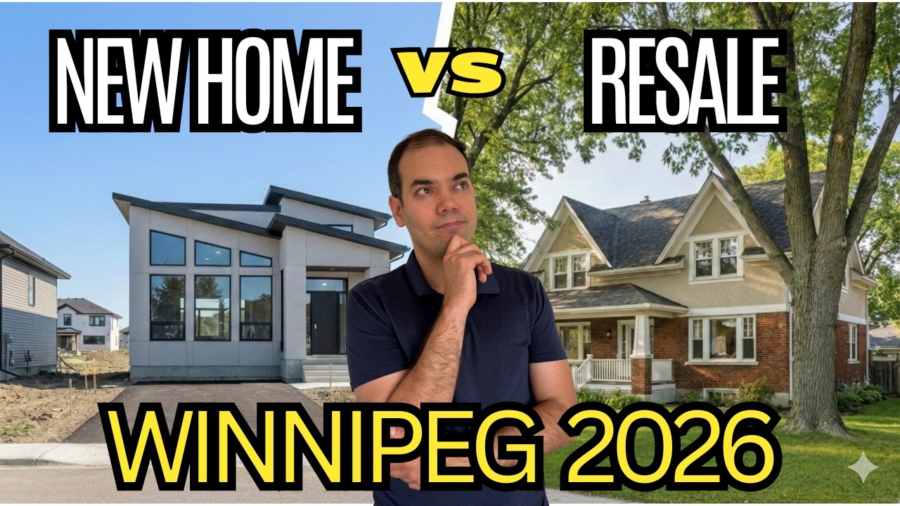 New Home vs Resale in Winnipeg: Pros, Cons & What’s Best for YOU in 2026