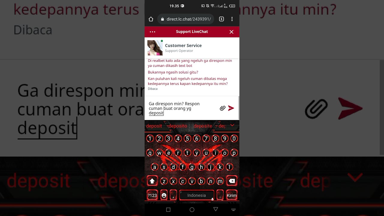 realbet99 ga bakalan direspon kalo kalah .. slot penipu