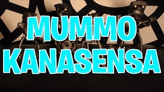 Video thumbnail of "Mummo Kanasensa niitylle ajoi - Taustanauha: Rummut ja Basso - Drum Beat"