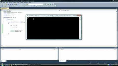 C# Tutorial 05   Math Operators