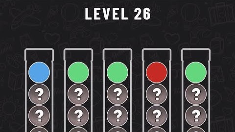 Ball Sort Puzzle Level 26 #ballsortpuzzle #ballsortpuzzlegameplay #puzzlegame #mobilegames