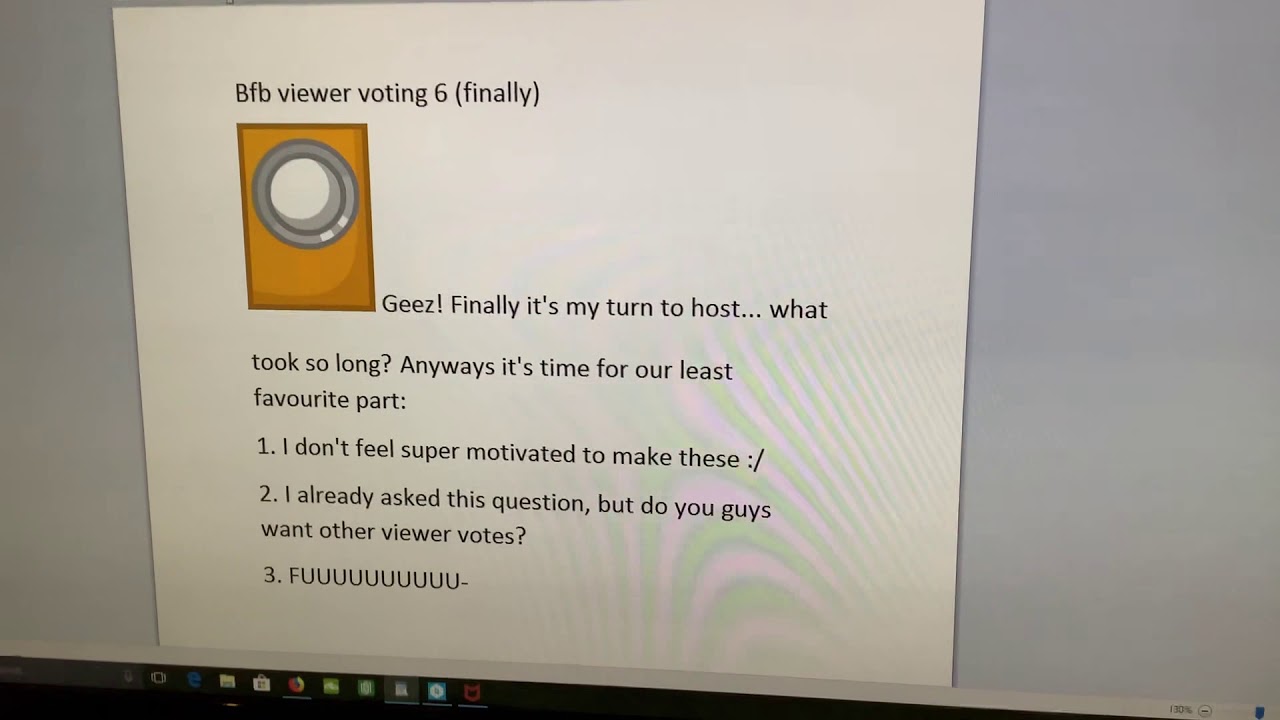 Bfb viewer voting 6 - YouTube