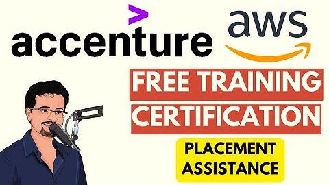 Accenture & AWS Free Training certification and Placement Assistance || All Unemployed