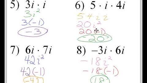 Int Alg 2 10.7 Multiplying Complex Numbers Video PLM 3