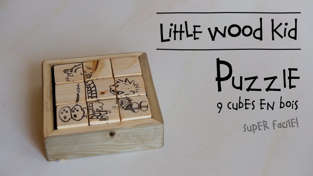 Comment faire des puzzles en bois ?