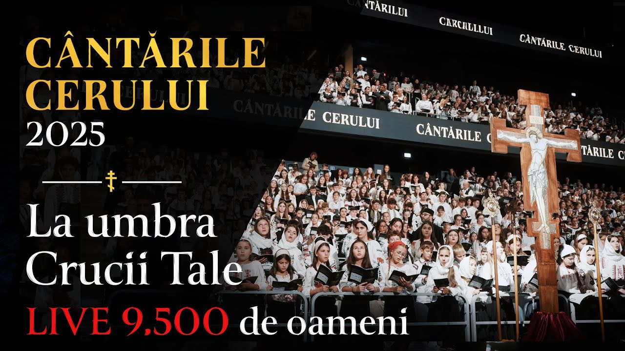 La umbra Crucii Tale | 9.500 de oameni LIVE | Cântările Cerului 2025