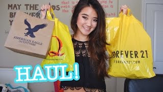 HAUL: AE, Forever 21, Fashion Q