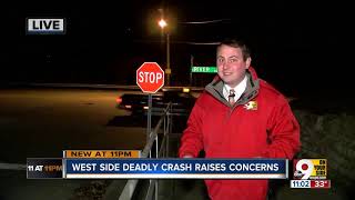 Fatal crash shows River Road speeding, visibility problems