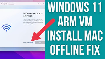 Windows 11 ARM Offline Install Fix (No Network Internet) M1 Mac - UTM, VMware Fusion VM (OLD)