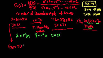 Che448 UofA Transfer Function of linear system