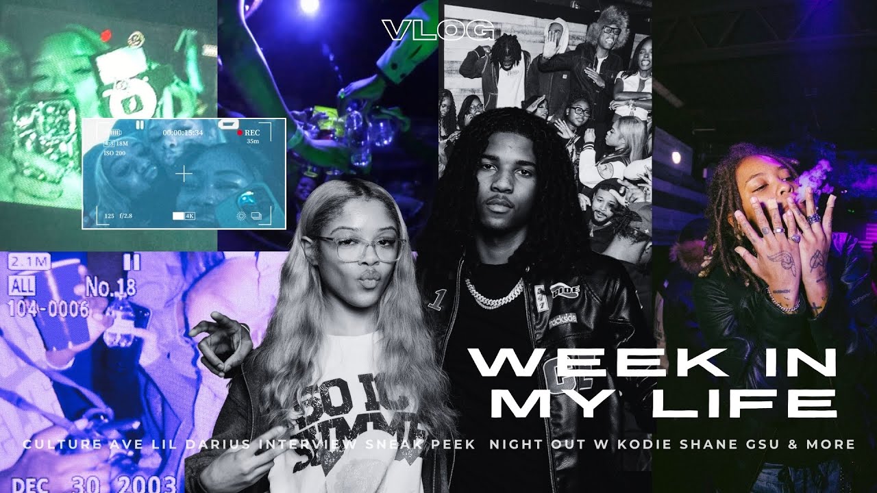 WEEK IN MY LIFE VLOG | Nights Out, Interviews, life @ GSU ft. Kai Cenat & More | Kylie Gabbana