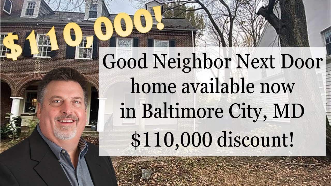 50% Discount Home | $110,000 | 415 Southway | Baltimore, MD