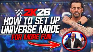 The Best WWE 2K26 Universe Mode Set Up Guide screenshot 3