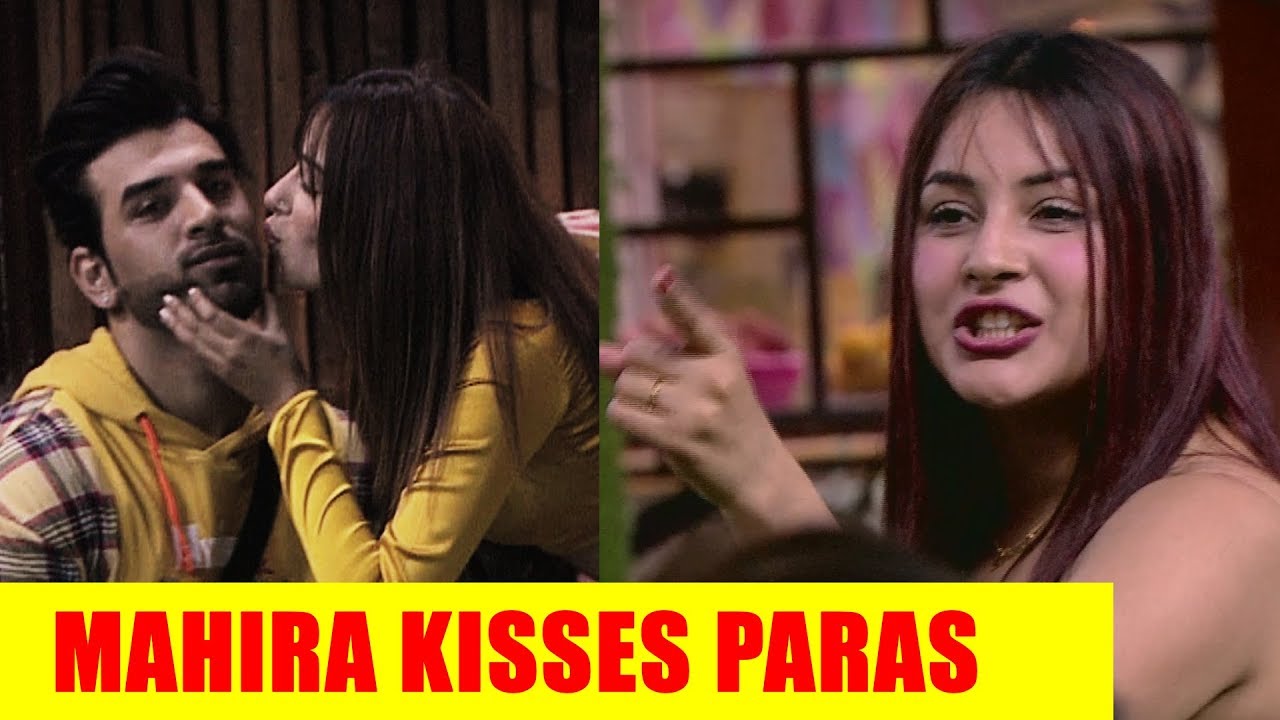 Bigg Boss Update: Mahira Sharma confesses her love for Paras| Mahira KISSES Paras