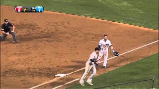 2012/09/14 Freese's nice play