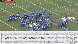 Blue Stars 2025 Baritone Feature Transcription