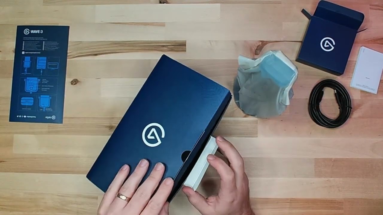 Elgato Wave:3 Unboxing