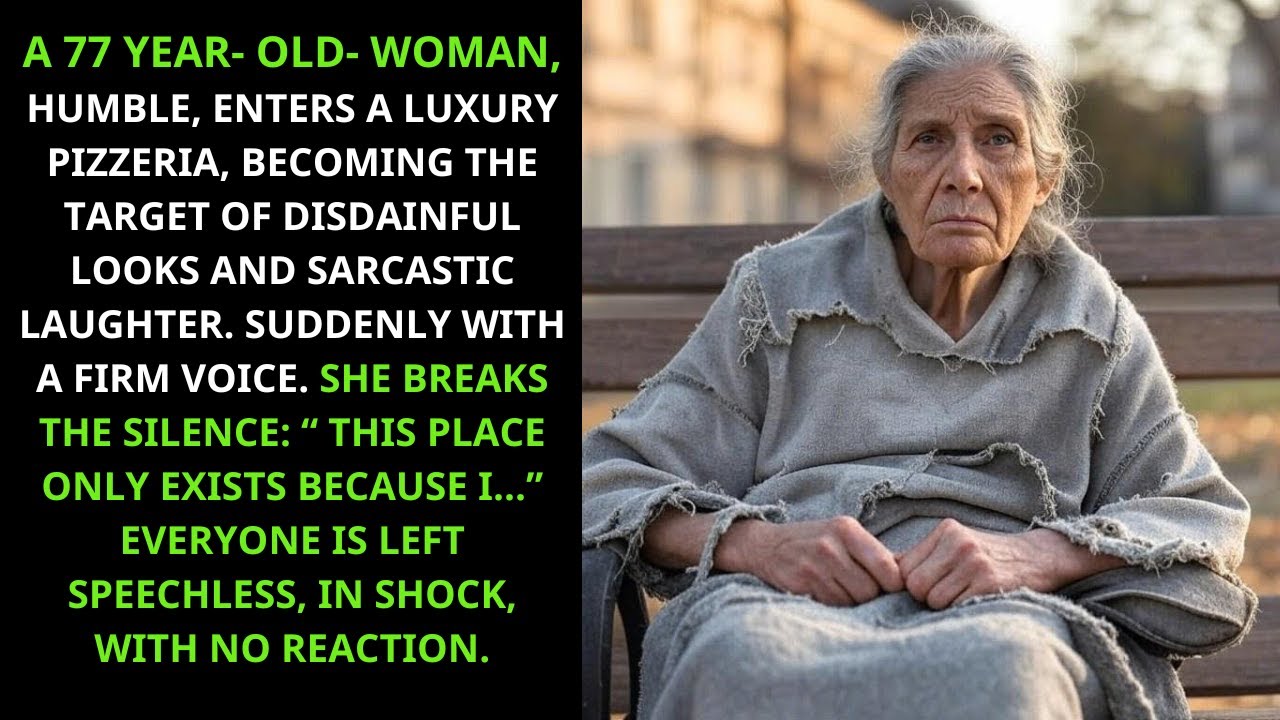 77 year old woman is humiliated in a pizzeria, and her shocking