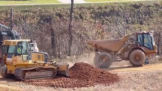 Small Dump Truck and Dozer working by Engine201 2,779 views 6 months ago 4 minutes, 48 seconds