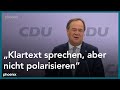 CDU-Parteitag: Bewerbungsrede von Armin Laschet