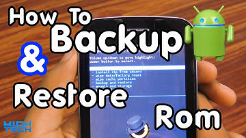 How To : Backup And Restore Rom Of Your Android Phone